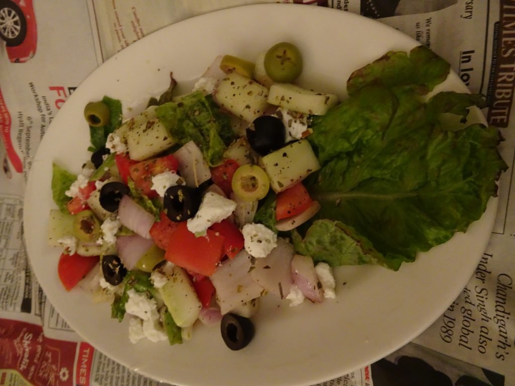Greek Salad at Grand Dragon