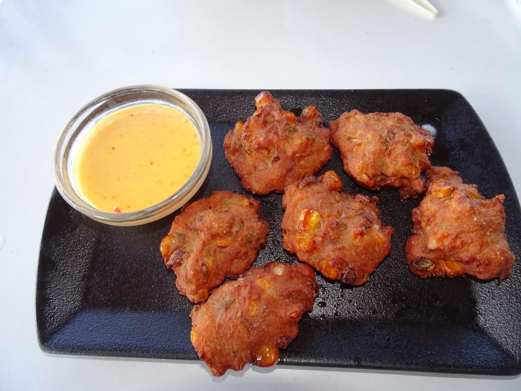 Corn Fritters at Lower Sabie