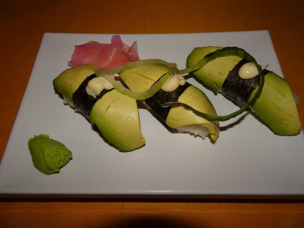 Sushi at Kuka Cafe