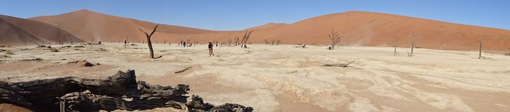 Panorama of Sossusvlei - 2 weeks in Namibia