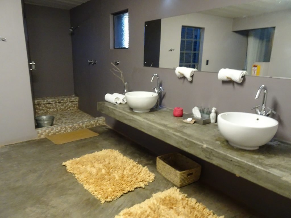 Bathroom at the Fish River Lodge