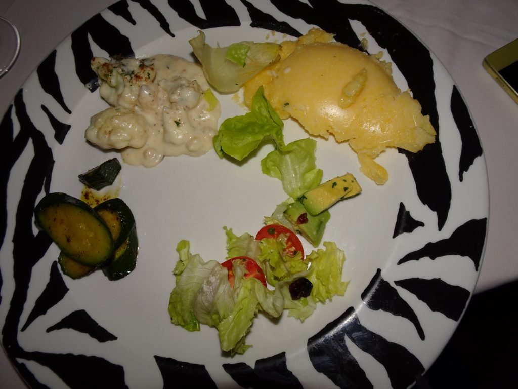 Veg Dinner at Bagatelle - Salads