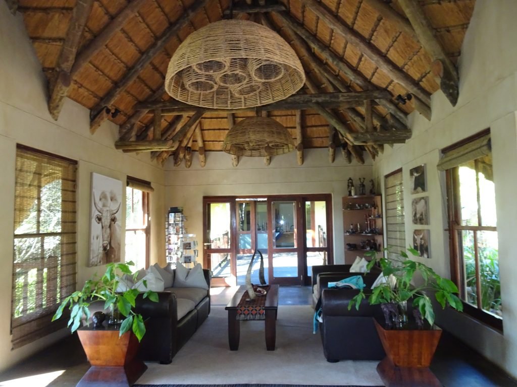 Reception at Divava Okavango Lodge