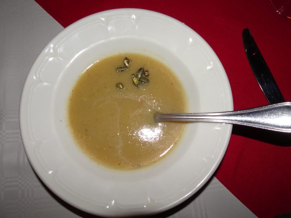 Second Soup at Divava Lodge - Vegetarian Food in Namibia