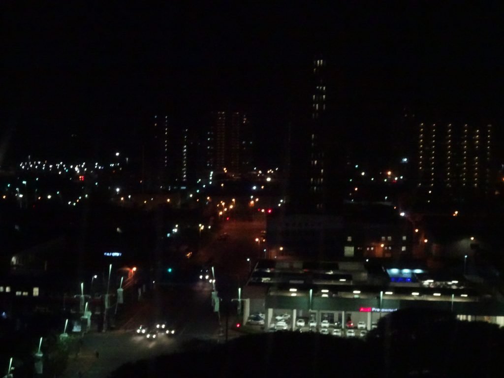 Night Views from Hilton Durban