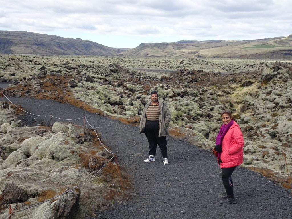 Mossy Lava Fields in Iceland