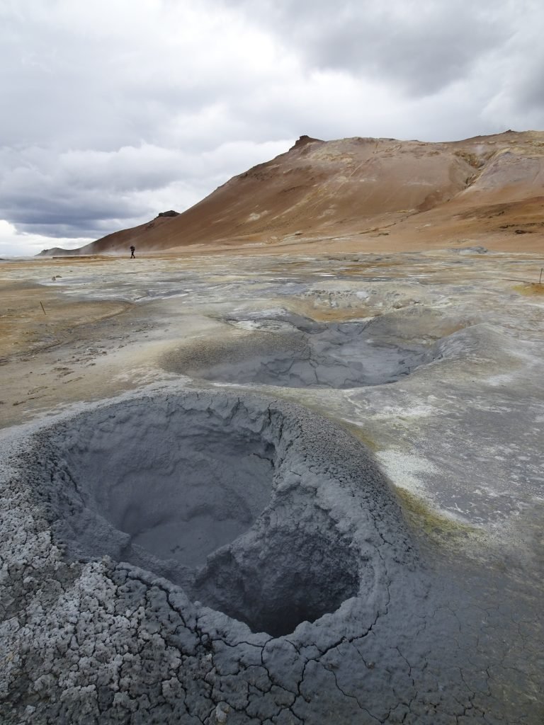 Mud Pools in Iceland