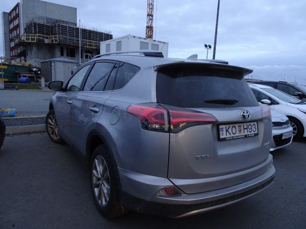 Toyota RAV 4 for 10 days in Iceland road-trip