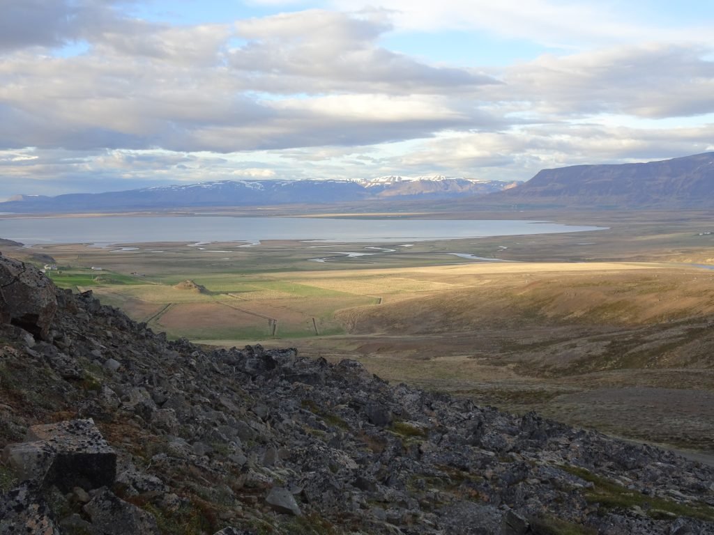 View from the Borgarvirki Natural Fortress - 10 days in Iceland