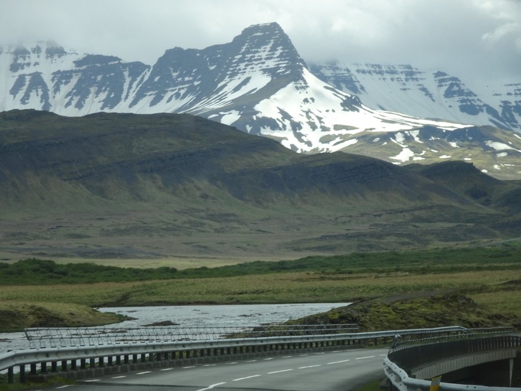 Views along the drive to Reykjavik