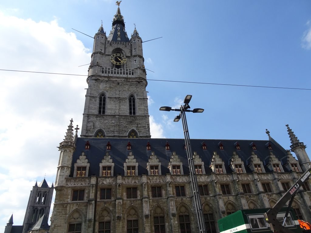 Belfry and Cloth Hall in Ghent
