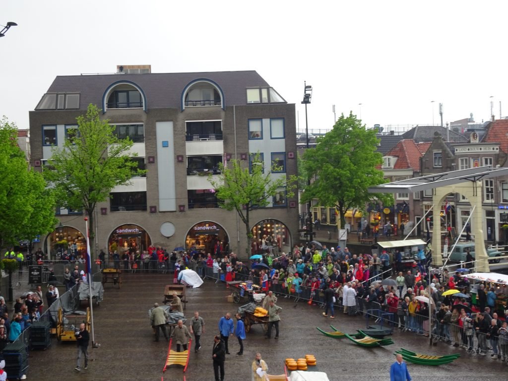 Cheese Market at Alkmaar