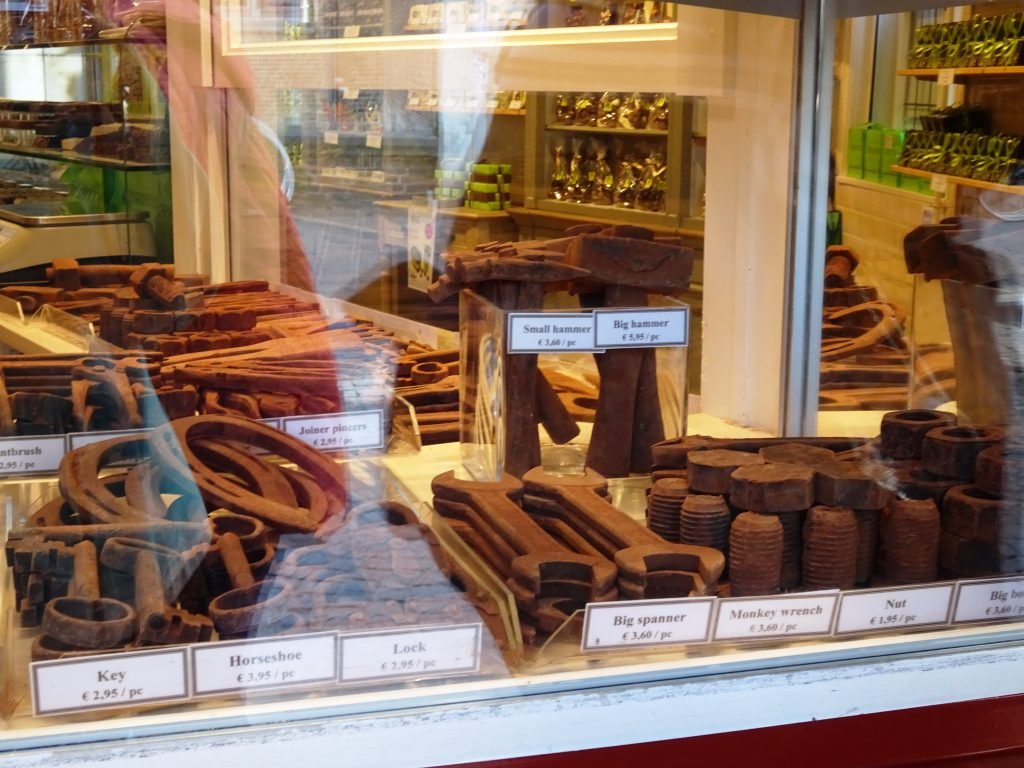 Chocolates in all forms in Belgium