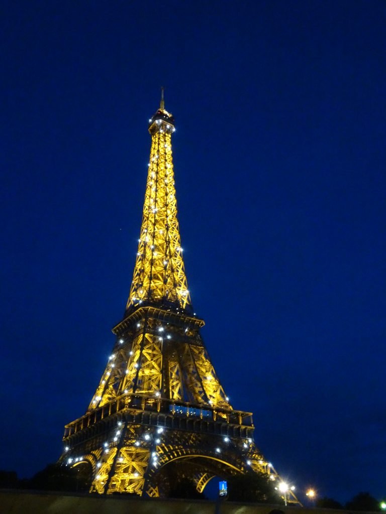 Night Secens at Eiffel Tower