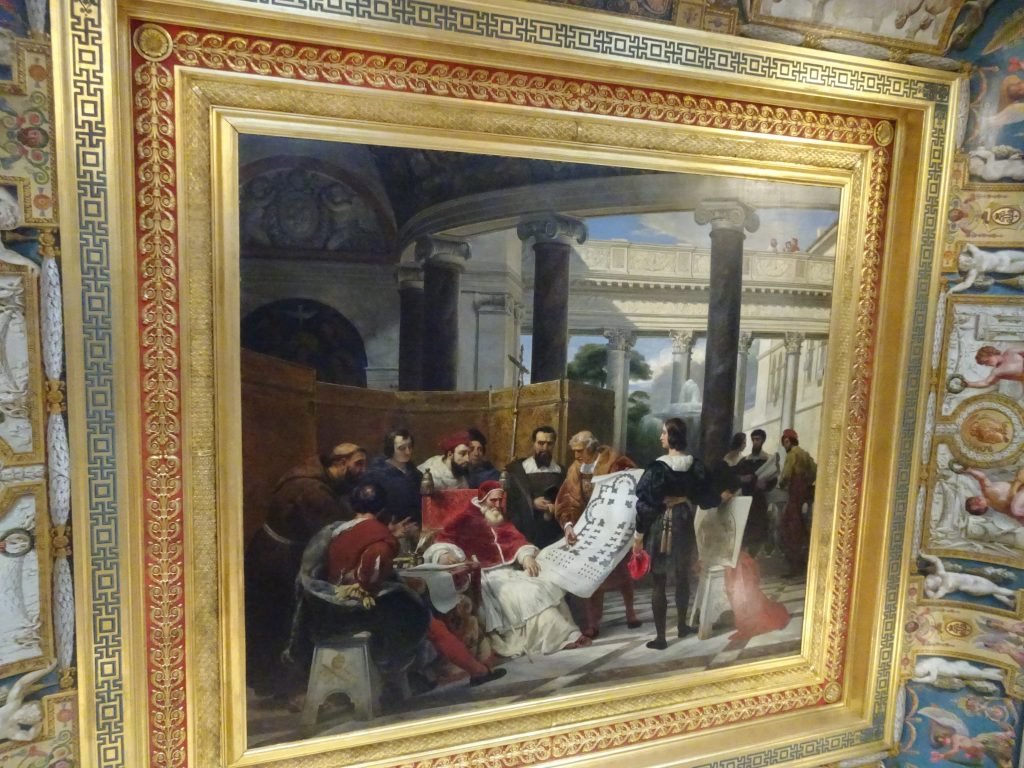 Paintings at the Louvre