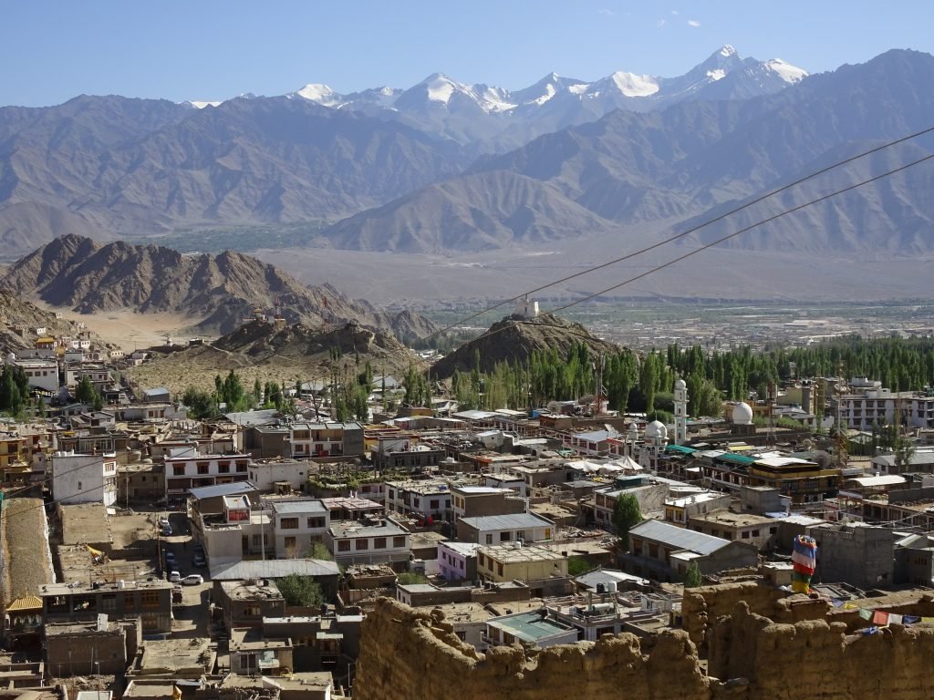 View from the Leh Palace - Leh Ladakh