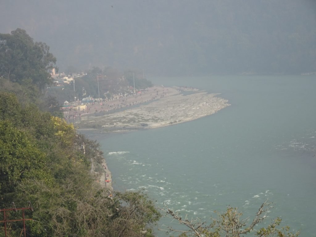 View from the restaurant at Ellbee Ganga View