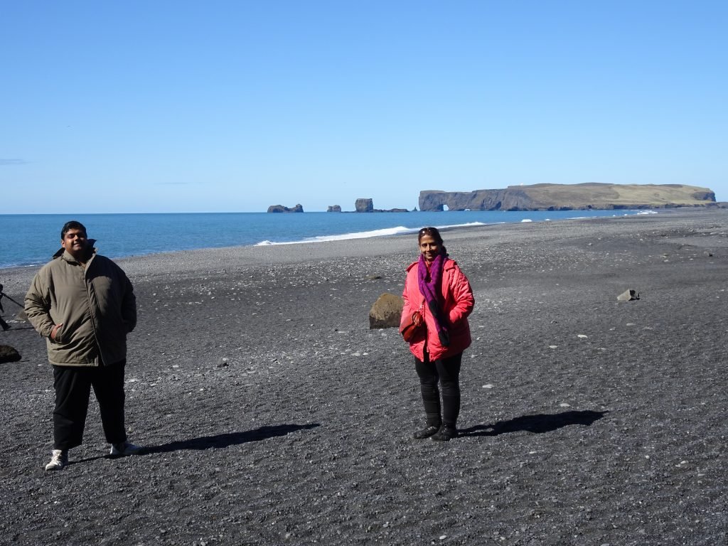 Black Sand Beach on a 10 days in Iceland trip