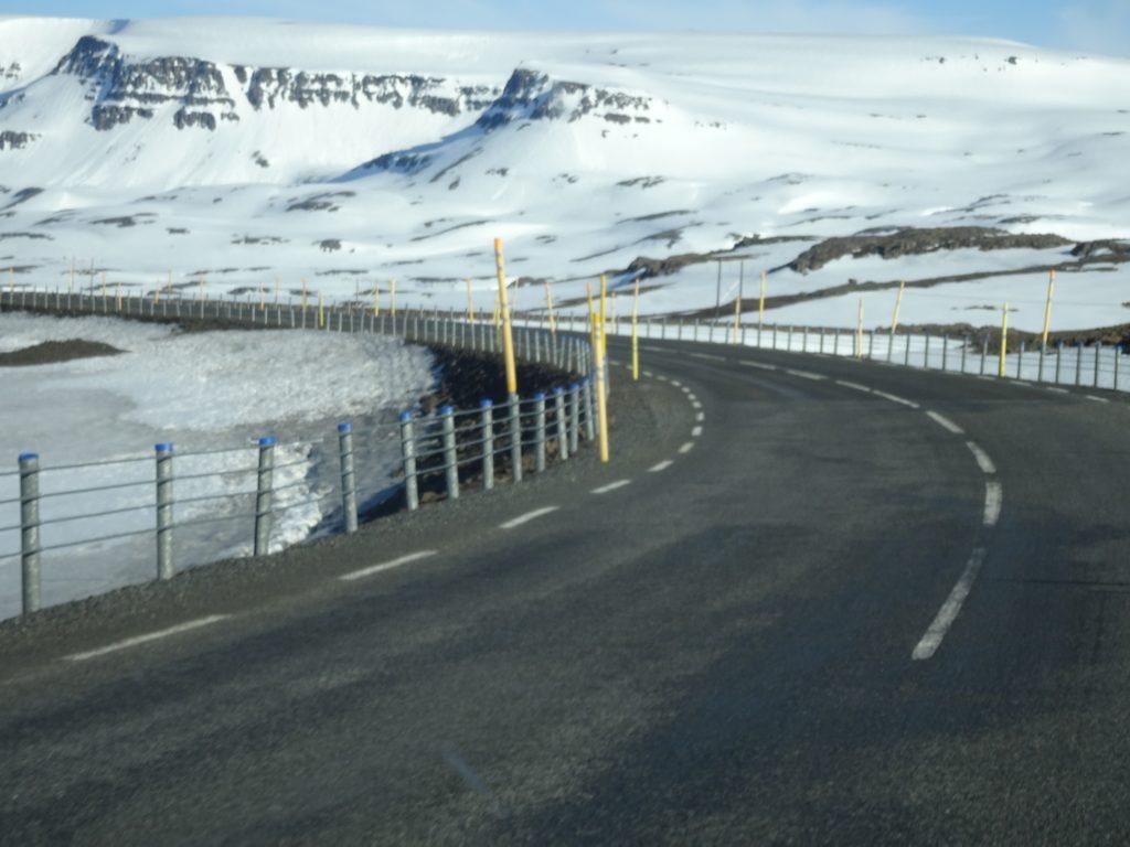 Drive to Egilsstaðir to Seydisfjordur in Iceland