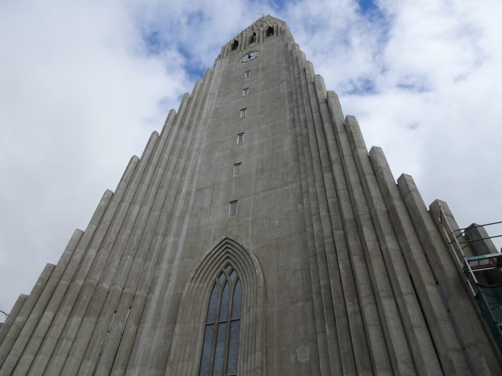 Hallgrímskirkja Church in Reykjavik Iceland