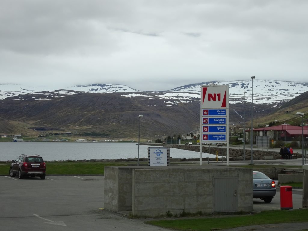 Isafjordur Town in Iceland