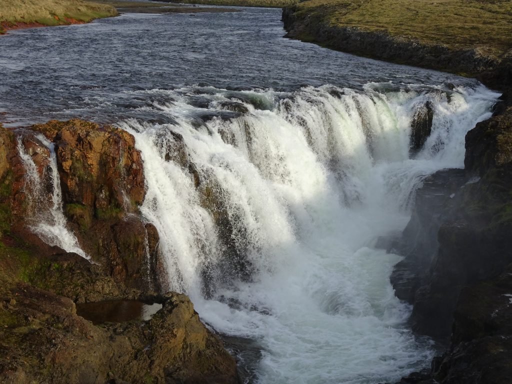 Kolugljúfur Waterfall in Iceland
