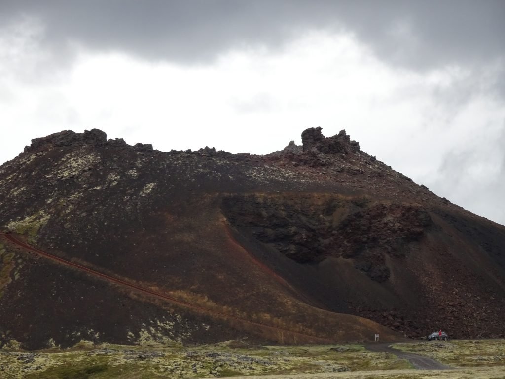 Saxholl Crater on Snaefellsnes Peninsula - 10 days in Iceland